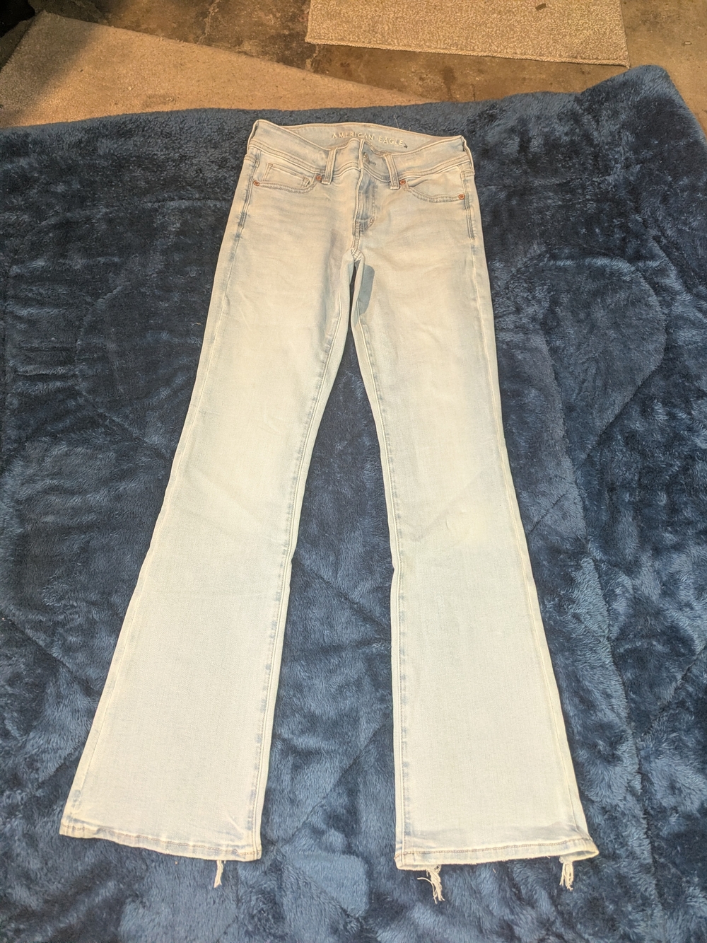 American Eagle Outfitters Light Blue Flared Jeans